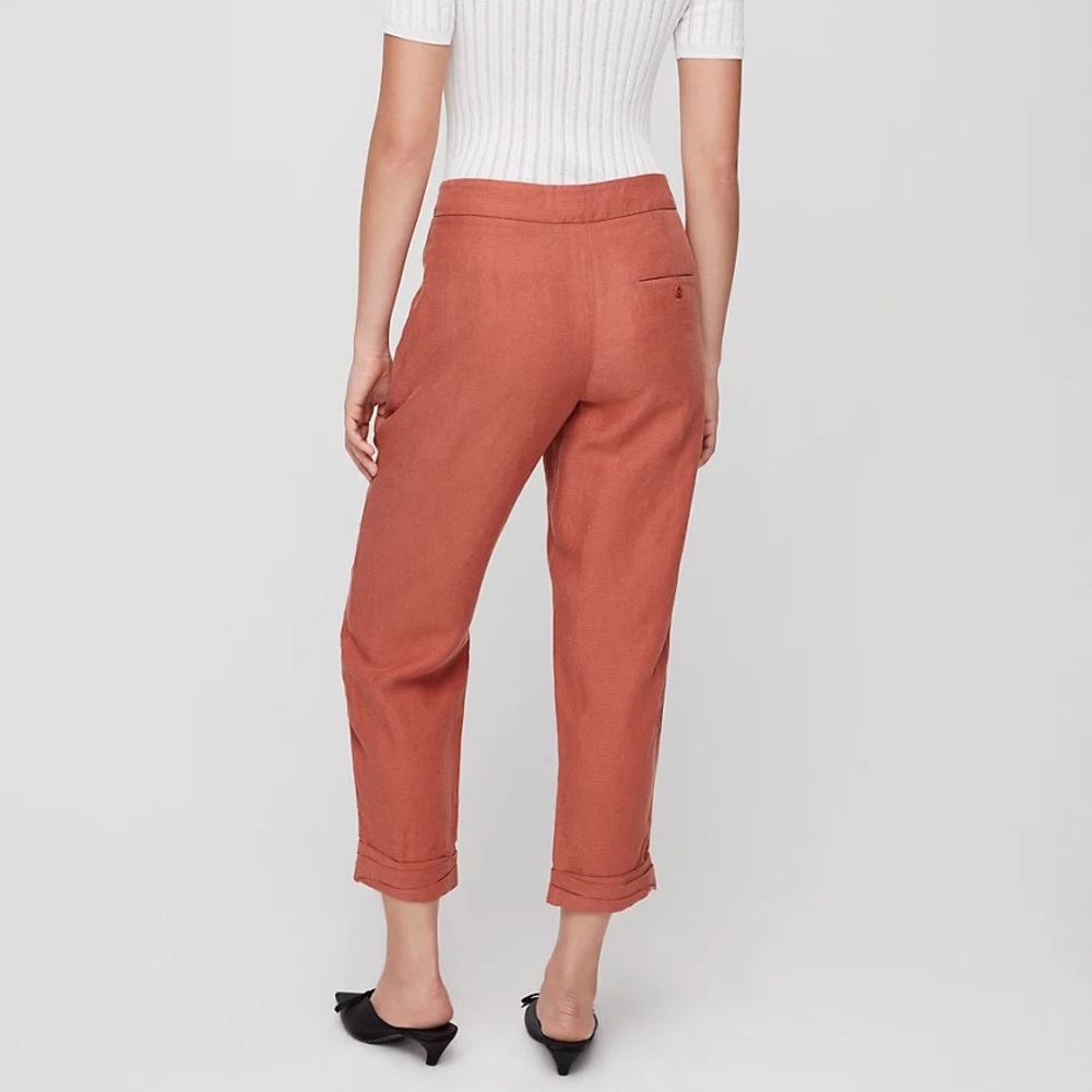 Aritzia Wilfred Allant Pant In Rust Size 00 - image 2